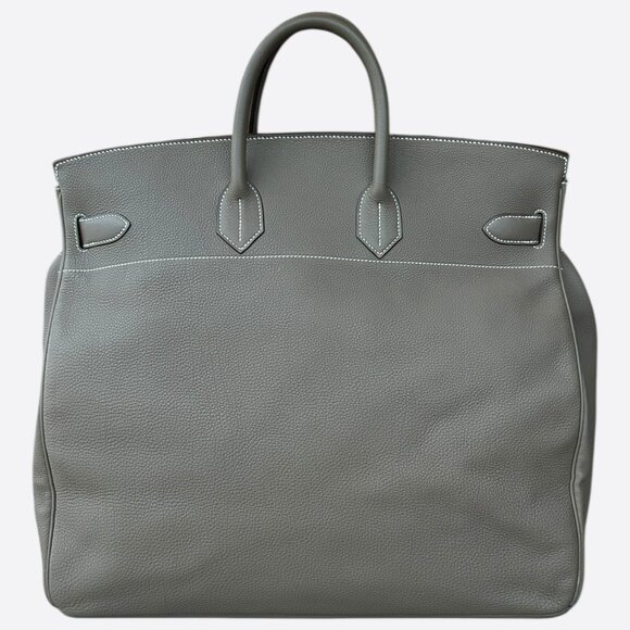 Hermes Etoupe Togo & Palladium Hardware HAC Birkin 50 - Picture 3 of 8